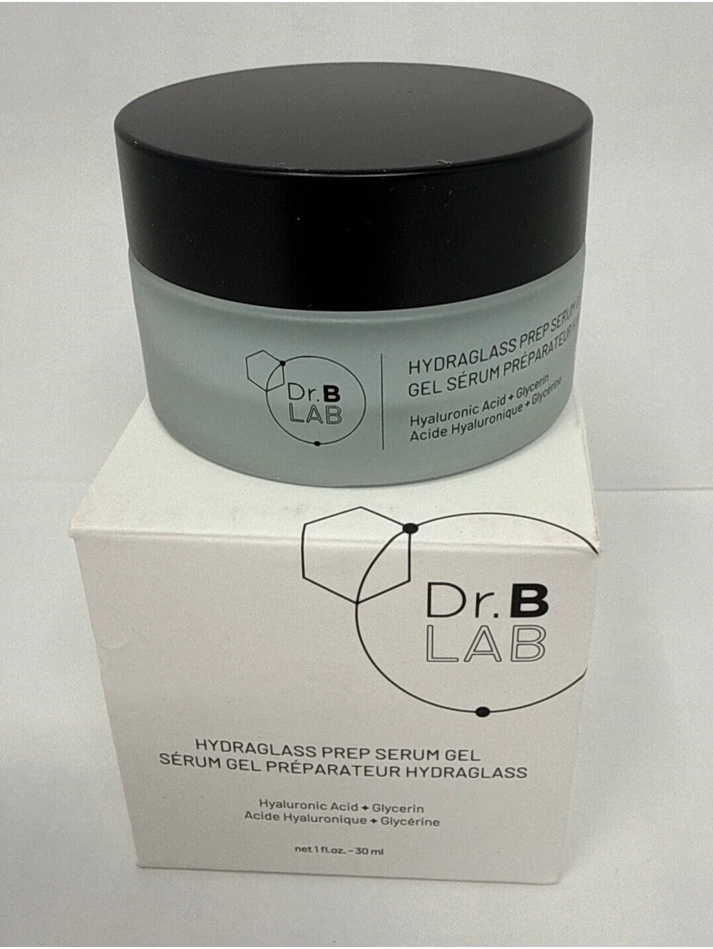 Dr. B Lab Hydraglass Prep Serum Gel Full Size 1 oz 30 ml | NIB Anti- Aging  CJ1
